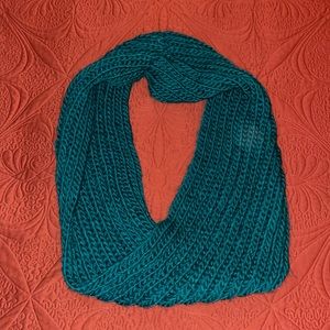Teal Infinity Scarf